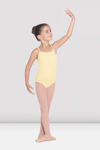 BLOCH CL5607 Girls Parem Camisole Leotard Sunshine